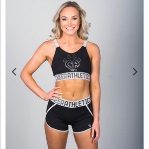 Rebel wear Cheer Athletic practice wear.